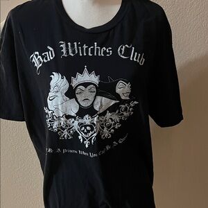 Anvil Black 'Bad Witches Club' Short Sleeve Tee